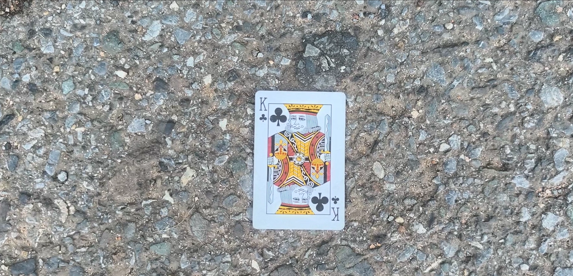 Discovery 08: K♣, documented beside the road in Kep