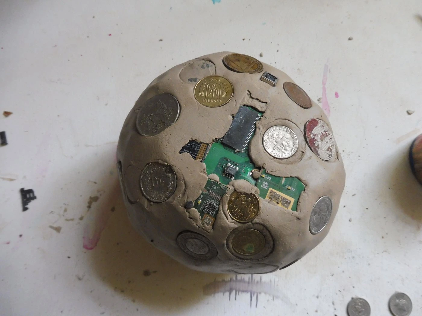 Process photograph 5 for Full Moon