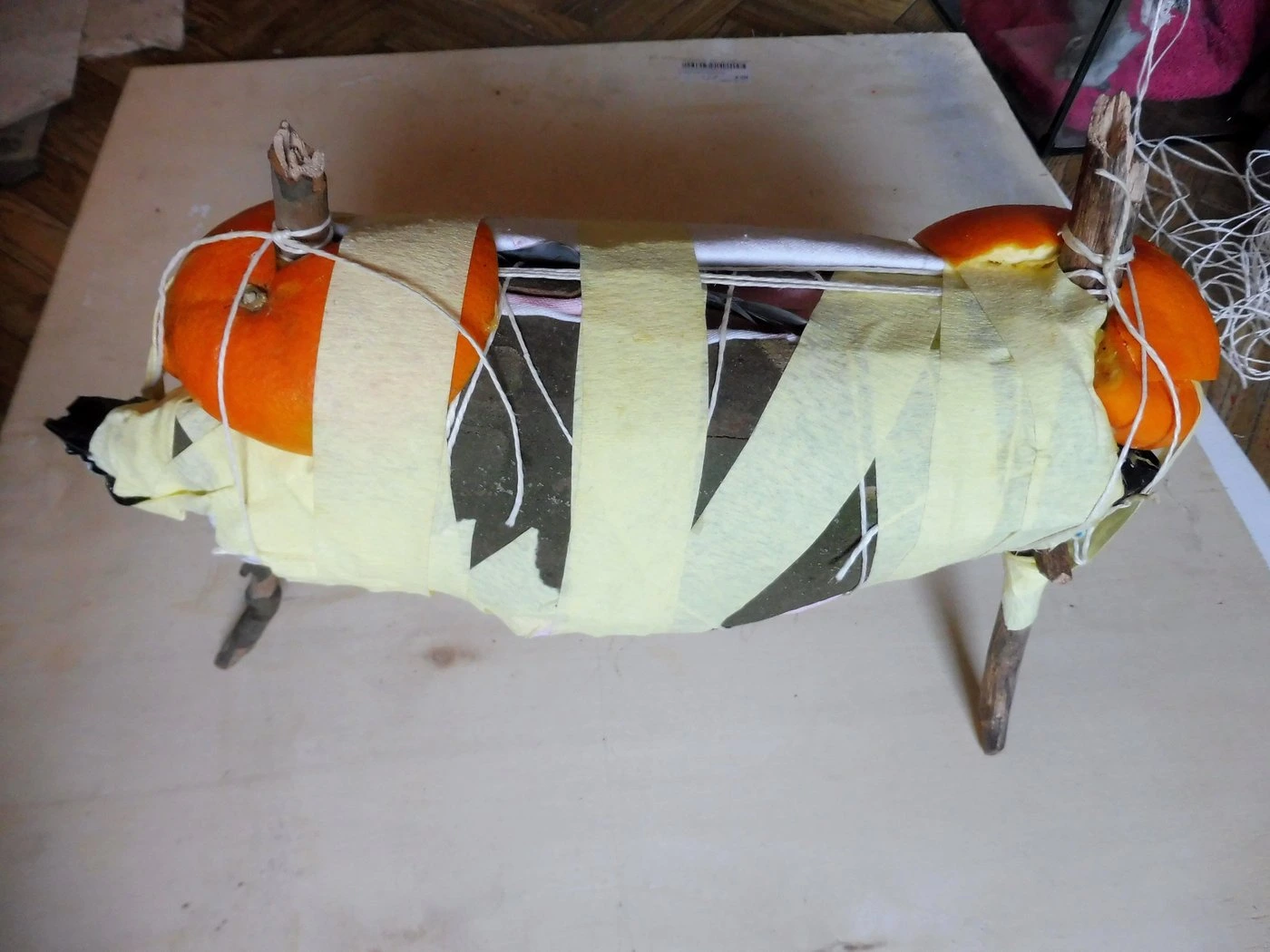 Process photograph 3 for Bolivar: Metabolic Talisman