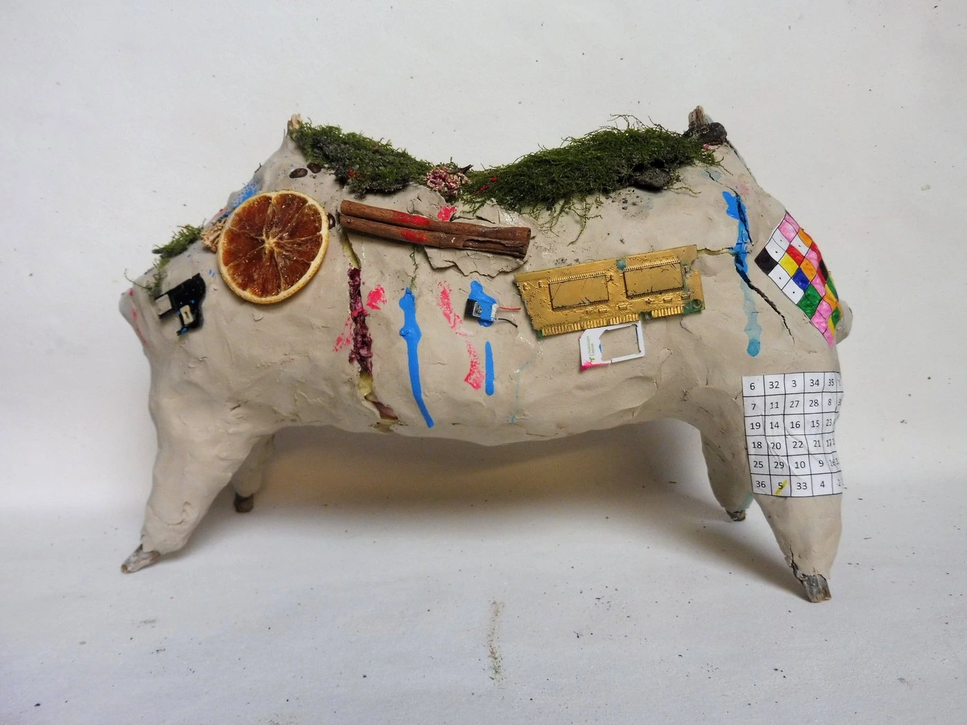 Process photograph 4 for Bolivar: Metabolic Talisman